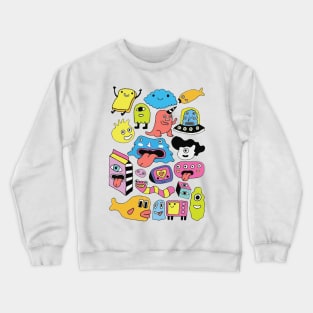 I Love Monsters Crewneck Sweatshirt